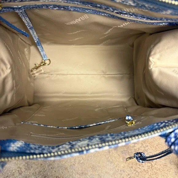 NWT Brahmin Small Caroline Joyful Oceangrove purse - Picture 7 of 7